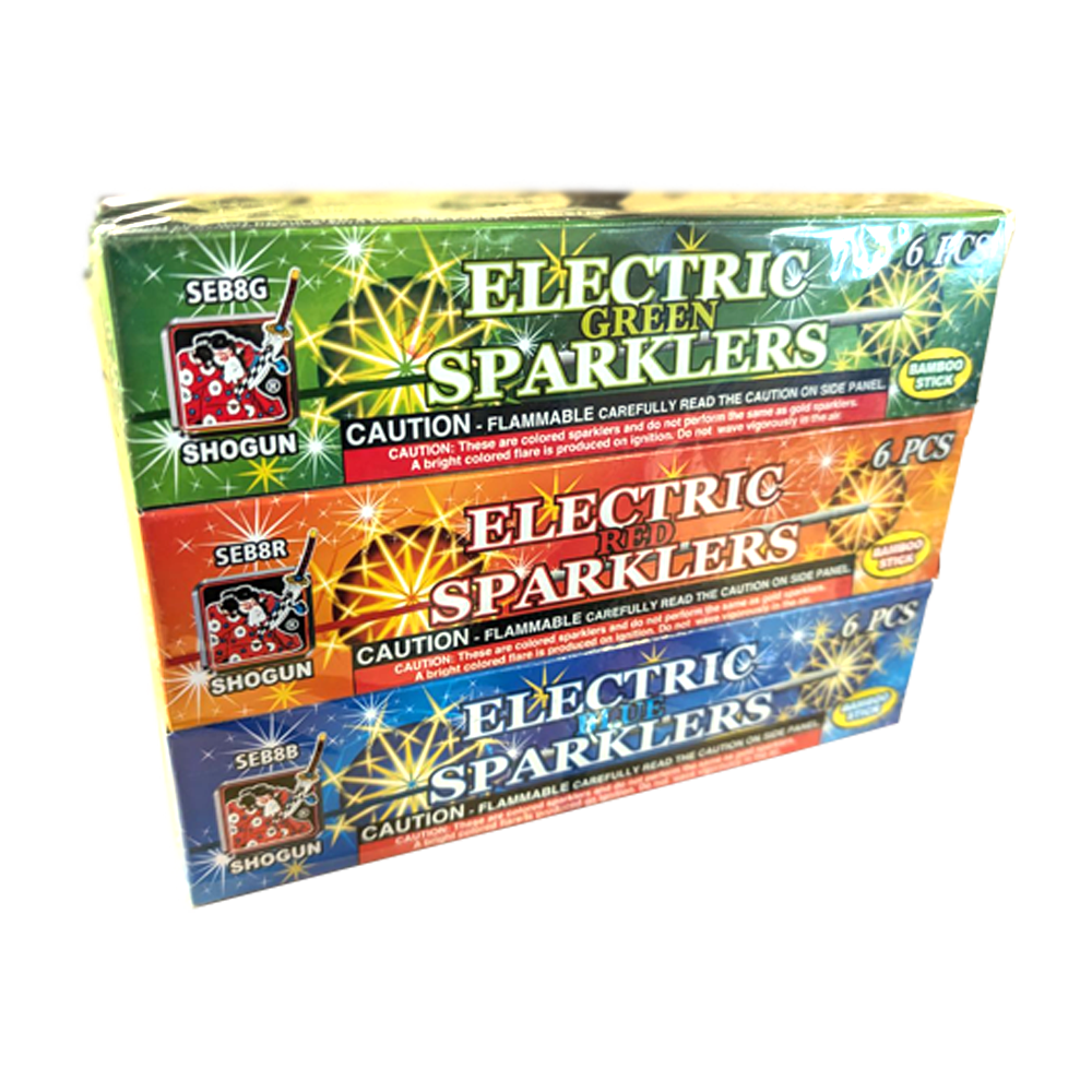 #15004-#8 Color Bamboo Sparklers