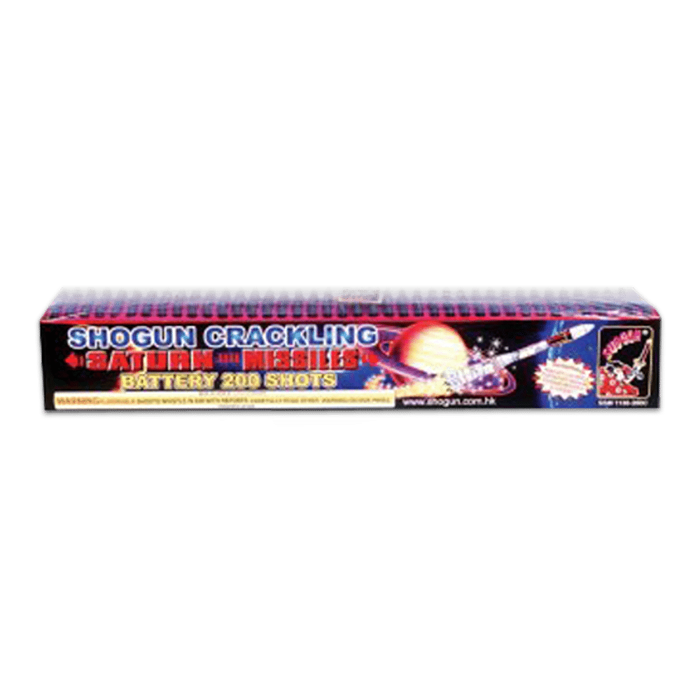 #19031 200 Shot Crackling Saturn