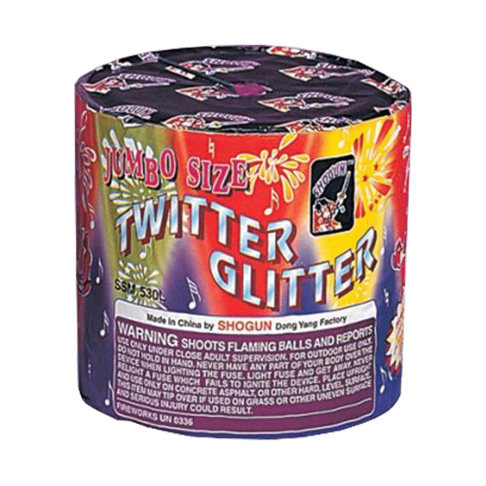 #19057 Jumbo Twitter Glitter