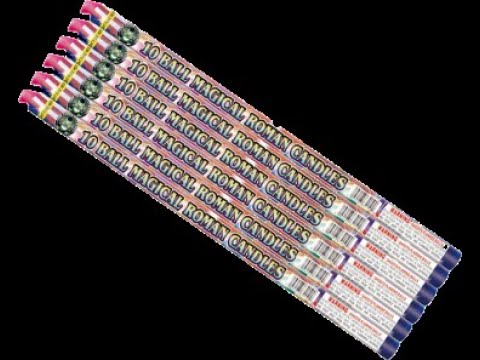 #20011 10 Ball Magical Roman Candle